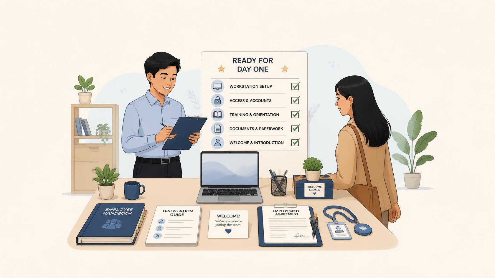 How to Prepare for a New Employee's First Day
